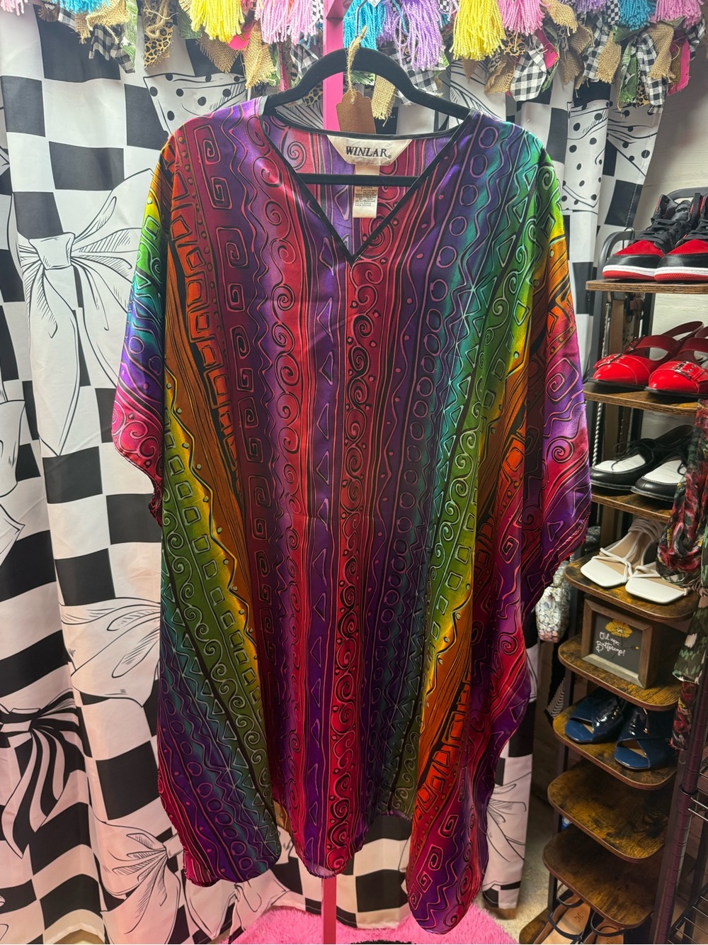 WINLAR Vintage Colorful Kaftan